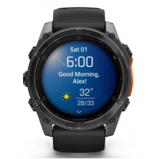 Смарт-годинник Garmin fenix 8 51 mm, AMOLED, Glass/SS, SlateGray Steel/Black, BlkBnd, GPS (010-02905-00) Смарт-годинник Garmin fenix 8 51 mm, AMOLED, Glass/SS, SlateGray Steel/Black, BlkBnd, GPS (010-02905-00) - Фото