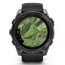 Смарт-годинник Garmin fenix 8 51 mm, AMOLED, Glass/SS, SlateGray Steel/Black, BlkBnd, GPS (010-02905-00) Смарт-годинник Garmin fenix 8 51 mm, AMOLED, Glass/SS, SlateGray Steel/Black, BlkBnd, GPS (010-02905-00) - Фото
