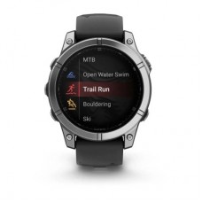 Смарт-годинник Garmin fenix E, 47 mm, Stainless Steel/Black, GPS (010-03025-00) Смарт-годинник Garmin fenix E, 47 mm, Stainless Steel/Black, GPS (010-03025-00) - Фото