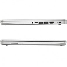 Ноутбук HP HP 14s-dq5018ua 14" FHD IPS, 250n/i3-1215U (4.4)/16Gb/SSD512Gb/Intel UHD/DOS/Сріблястий (B09ZWEA) - Фото