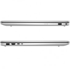 Ноутбук HP HP 17-cn3031ua 17.3" FHD IPS, 300n/N200 (3.7)/8Gb/SSD256Gb/ Intel UHD/DOS/Сріблястий (B0QT9EA) - Фото