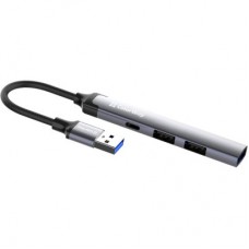 Концентратор ColorWay USB-A 4-в-1 USB2.0х3/USB3.0 (CW-HUB05) - Фото