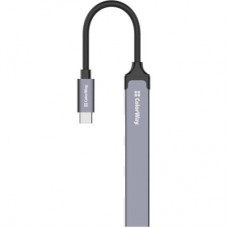 Концентратор ColorWay USB-C 4-в-1 USB2.0х3/USB3.0 (CW-HUB04) - Фото