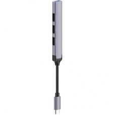 Концентратор ColorWay USB-C 4-в-1 USB2.0х3/USB3.0 (CW-HUB04) - Фото