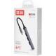 Концентратор ColorWay USB-C 4-в-1 USB2.0х3/USB3.0 (CW-HUB04)