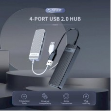 Концентратор Choetech USB 3.1 to 3xUSB 3.0+RJ45(1GB) Ethernet 4in1 (HUB-U02-BK) - Фото