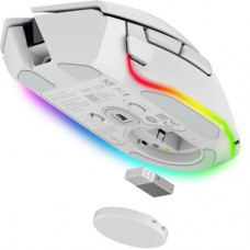 Мышка Razer Basilisk V3 Pro 35K Wireless/Bluetooth White (RZ01-05240200-R3G1) - Фото
