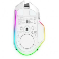 Мышка Razer Basilisk V3 Pro 35K Wireless/Bluetooth White (RZ01-05240200-R3G1) - Фото