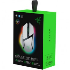 Мышка Razer Basilisk V3 Pro 35K Wireless/Bluetooth White (RZ01-05240200-R3G1) - Фото