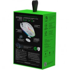 Мышка Razer Basilisk V3 Pro 35K Wireless/Bluetooth White (RZ01-05240200-R3G1) - Фото