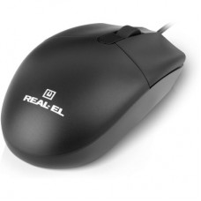 Мышка REAL-EL RM-210 USB Black (EL123200036) - Фото