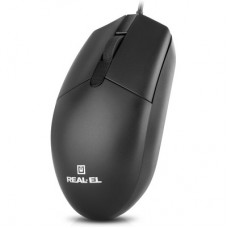 Мышка REAL-EL RM-210 USB Black (EL123200036) - Фото