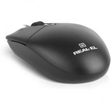 Мышка REAL-EL RM-210 USB Black (EL123200036) - Фото