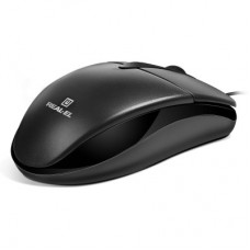 Мишка REAL-EL RM-214 USB Black (EL123200039) - Фото