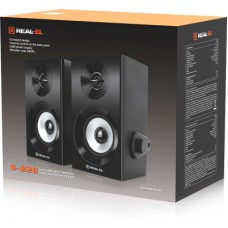 Акустична система REAL-EL S-228 Black (EL121200014) - Фото