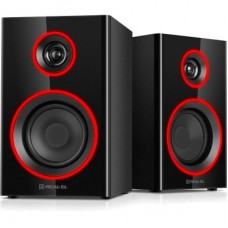 Акустична система REAL-EL S-410 Black (EL121200016) - Фото