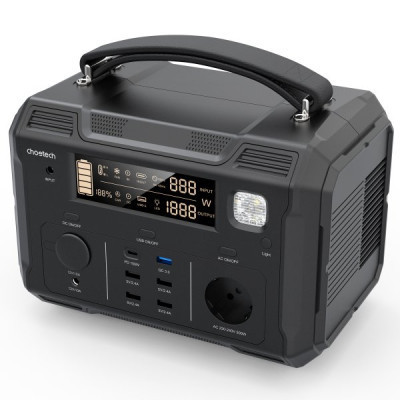 Зарядна станція Choetech BS004-EU-BK, 500 W (BS004-EU-BK)