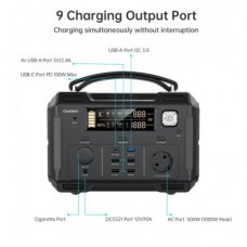 Зарядна станція Choetech BS004-EU-BK, 500 W (BS004-EU-BK) - Фото
