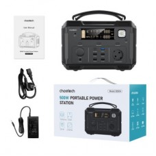 Зарядна станція Choetech BS004-EU-BK, 500 W (BS004-EU-BK) - Фото