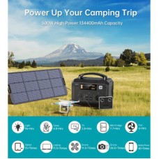 Зарядна станція Choetech BS004-EU-BK, 500 W (BS004-EU-BK) - Фото