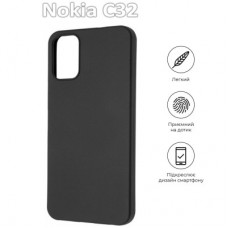 Чохол для мобільного телефона BeCover Nokia C32 Black (709622) - Фото