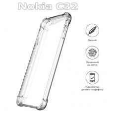 Чохол для мобільного телефона BeCover Nokia C32 Clear (709632) - Фото