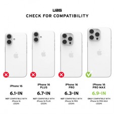 Чохол для мобільного телефона UAG iPhone 16 Pro Max Metropolis LT Magsafe Kevlar Black (114453113940) Чохол для мобільного телефона UAG iPhone 16 Pro Max Metropolis LT Magsafe Kevlar Black (114453113940) - Фото