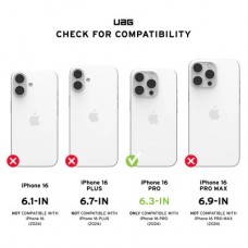 Чохол для мобільного телефона UAG iPhone 16 Pro Pathfinder Magsafe Silver (114468113333) Чохол для мобільного телефона UAG iPhone 16 Pro Pathfinder Magsafe Silver (114468113333) - Фото