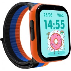 Смарт-часы Gelius Pro GP-PK008 (Rainbow) Black Kids smart watch with GPS/4G (Pro GP-PK008 (Rainbow) Black) - Фото