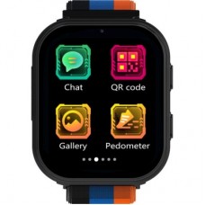 Смарт-часы Gelius Pro GP-PK008 (Rainbow) Black Kids smart watch with GPS/4G (Pro GP-PK008 (Rainbow) Black) - Фото