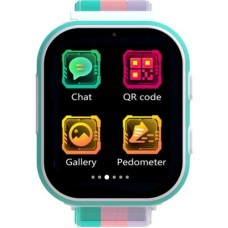 Смарт-часы Gelius Pro GP-PK008 (Rainbow) White Kids smart watch with GPS/4G (Pro GP-PK008 (Rainbow) White) - Фото