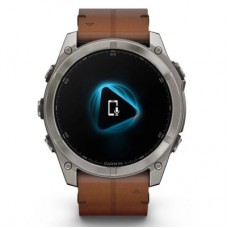 Смарт-годинник Garmin fenix 8 51 mm,AMOLED, Sapphire, Bare Ti, Blk/Chsnt Lthr (010-02905-40) Смарт-годинник Garmin fenix 8 51 mm,AMOLED, Sapphire, Bare Ti, Blk/Chsnt Lthr (010-02905-40) - Фото