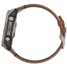 Смарт-годинник Garmin fenix 8 51 mm,AMOLED, Sapphire, Bare Ti, Blk/Chsnt Lthr (010-02905-40) Смарт-годинник Garmin fenix 8 51 mm,AMOLED, Sapphire, Bare Ti, Blk/Chsnt Lthr (010-02905-40) - Фото