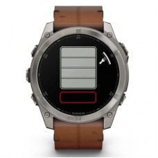 Смарт-годинник Garmin fenix 8 51 mm,AMOLED, Sapphire, Bare Ti, Blk/Chsnt Lthr (010-02905-40) Смарт-годинник Garmin fenix 8 51 mm,AMOLED, Sapphire, Bare Ti, Blk/Chsnt Lthr (010-02905-40) - Фото