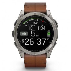 Смарт-годинник Garmin fenix 8 51 mm,AMOLED, Sapphire, Bare Ti, Blk/Chsnt Lthr (010-02905-40) Смарт-годинник Garmin fenix 8 51 mm,AMOLED, Sapphire, Bare Ti, Blk/Chsnt Lthr (010-02905-40) - Фото