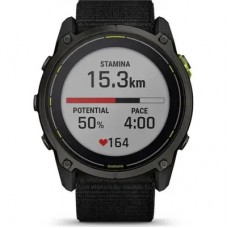 Смарт-годинник Garmin Enduro 3, Crbn Gry DLC Ti w/Blk Sport Loop Band, GPS (010-02751-01) Смарт-годинник Garmin Enduro 3, Crbn Gry DLC Ti w/Blk Sport Loop Band, GPS (010-02751-01) - Фото