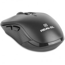 Мышка REAL-EL RM-331W Wireless Black (EL123200044) - Фото