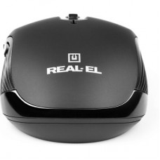 Мышка REAL-EL RM-331W Wireless Black (EL123200044) - Фото