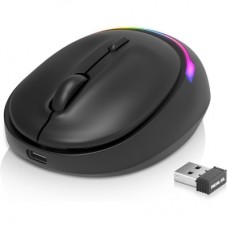 Мышка REAL-EL RM-440W Wireless/Bluetooth Black (EL123200045)