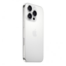 Мобільний телефон Apple iPhone 16 Pro 128 GB White Titanium (MYNE3) - Фото