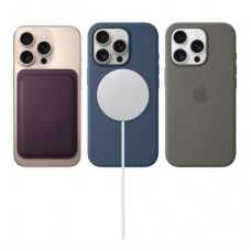 Мобільний телефон Apple iPhone 16 Pro 128 GB White Titanium (MYNE3) - Фото