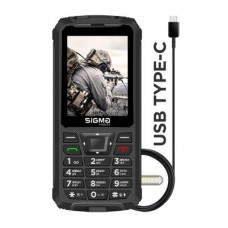 Мобильный телефон Sigma X-treme PR68 Type-C Black (4827798122419) - Фото