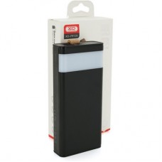 Батарея универсальная XO 20000mAh, PD/20W, QC/22.5W, flashlight, Micro-USB, Type-C, USB-A*2, black (XO-PR129 / - Фото