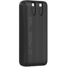 Батарея универсальная ColorWay 20 000 mAh EnergyPlus PD/18W, QC3.0/22.5W, Black (CW-PB200LPB4BK-PDD) - Фото