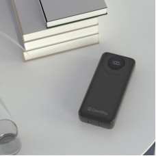 Батарея универсальная ColorWay 20 000 mAh EnergyPlus PD/18W, QC3.0/22.5W, Black (CW-PB200LPB4BK-PDD) - Фото