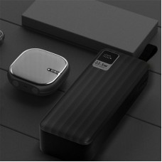 Батарея універсальна ColorWay 30 000 mAh PD/18W, QC3.0/22.5, Digital Display, Black (CW-PB300LPC5BK-PDD) - Фото