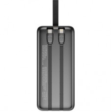 Батарея универсальная ColorWay 50 000 mAh PD/18W, QC3.0/22.5, Digital Display, Black (CW-PB500LPC5BK-PDD) - Фото