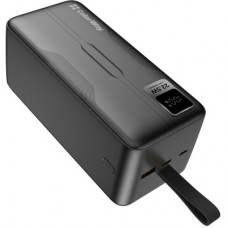Батарея универсальная ColorWay 50 000 mAh PD/18W, QC3.0/22.5, Digital Display, Black (CW-PB500LPC5BK-PDD) - Фото
