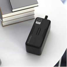 Батарея универсальная ColorWay 50 000 mAh PD/18W, QC3.0/22.5, Digital Display, Black (CW-PB500LPC5BK-PDD) - Фото