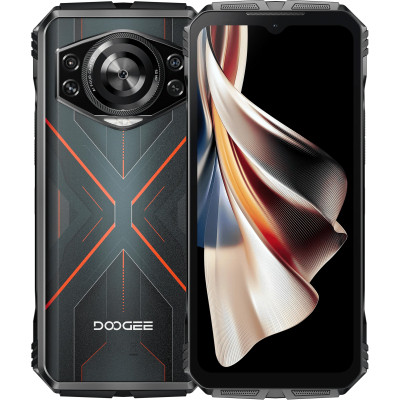 Мобільний телефон Doogee S cyber 8/256 Gb Black Red (6923740212431)